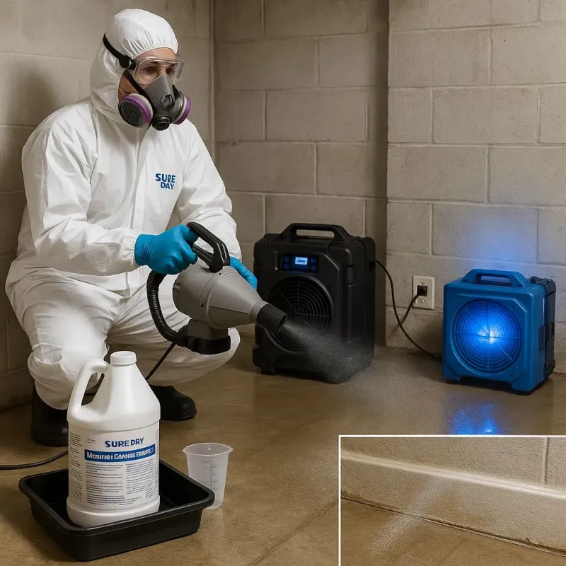 Sanitization and Odor Removal process in Noble, OK