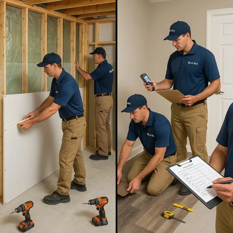 Repairs and Reconstruction process in Noble, OK
